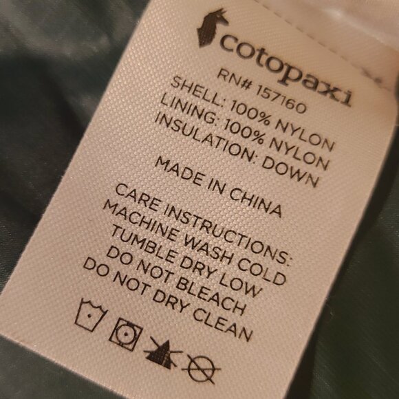 Cotopaxi Solazo Down Puffer Coat Jacket Women's Size Large Colorblock - Picture 8 of 10